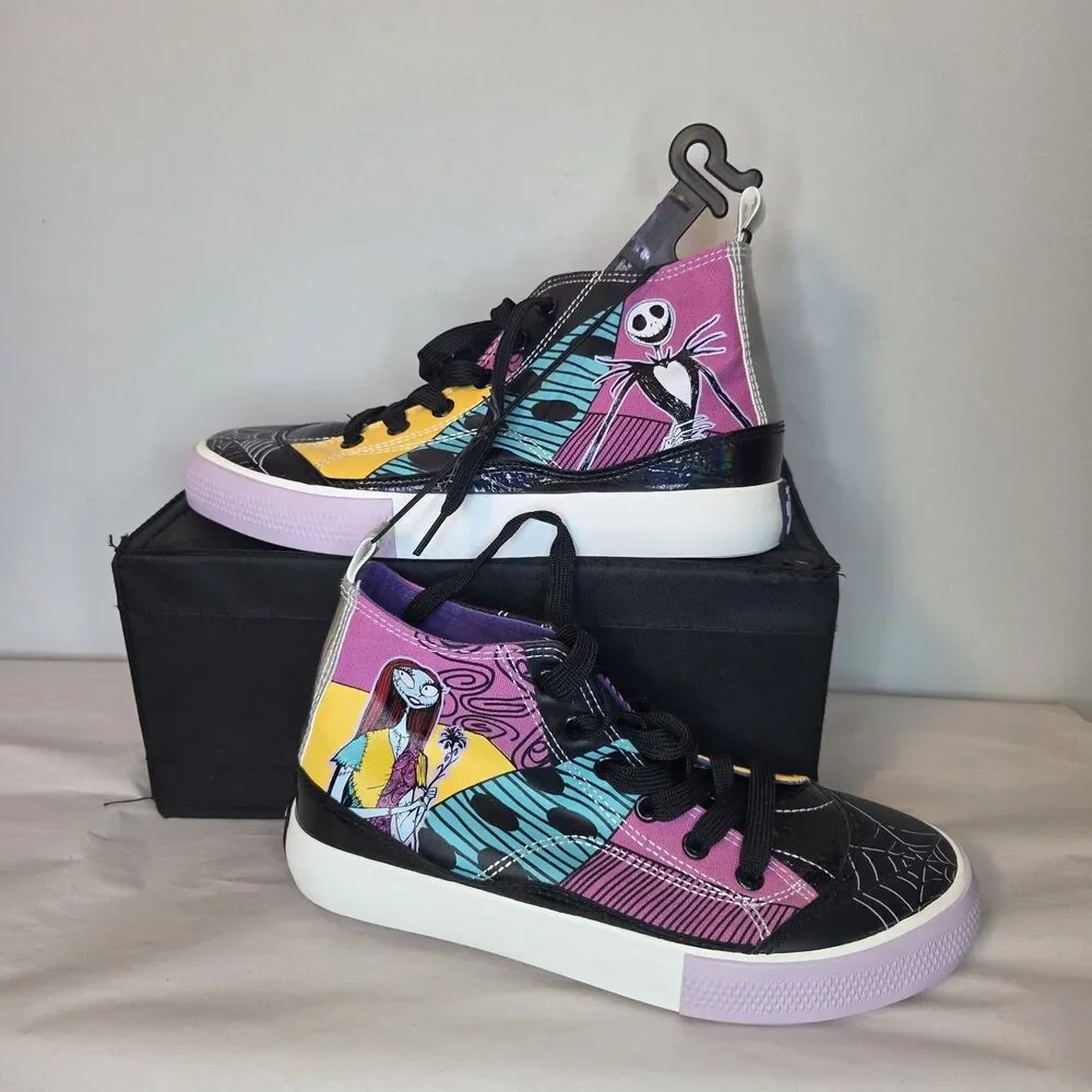 Nightmare Before Christmas Disney Ground Up High Top Shoes Womens's Size 7